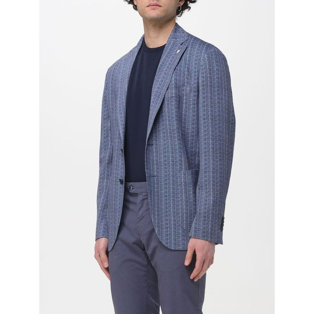 Manuel Ritz Jacket Men Navy - Picture 3 of 4